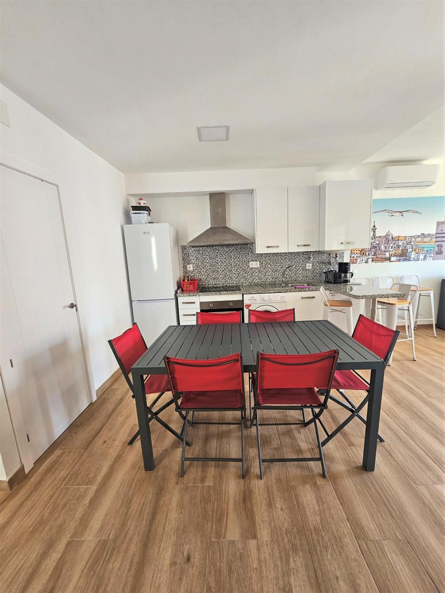 Apartamentos Plaza Santo Domingo กาดิซ ภายนอก รูปภาพ